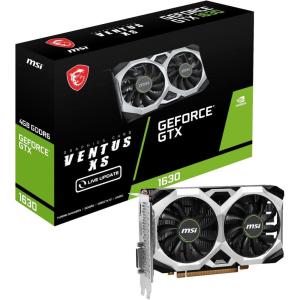 MSI Gaming GeForce GTX 1630 4GB GDRR6 64-Bit HDMI/DP/DVI Dual Fan OC Graphics Card (GTX 1630 Ventus XS 4G OC)