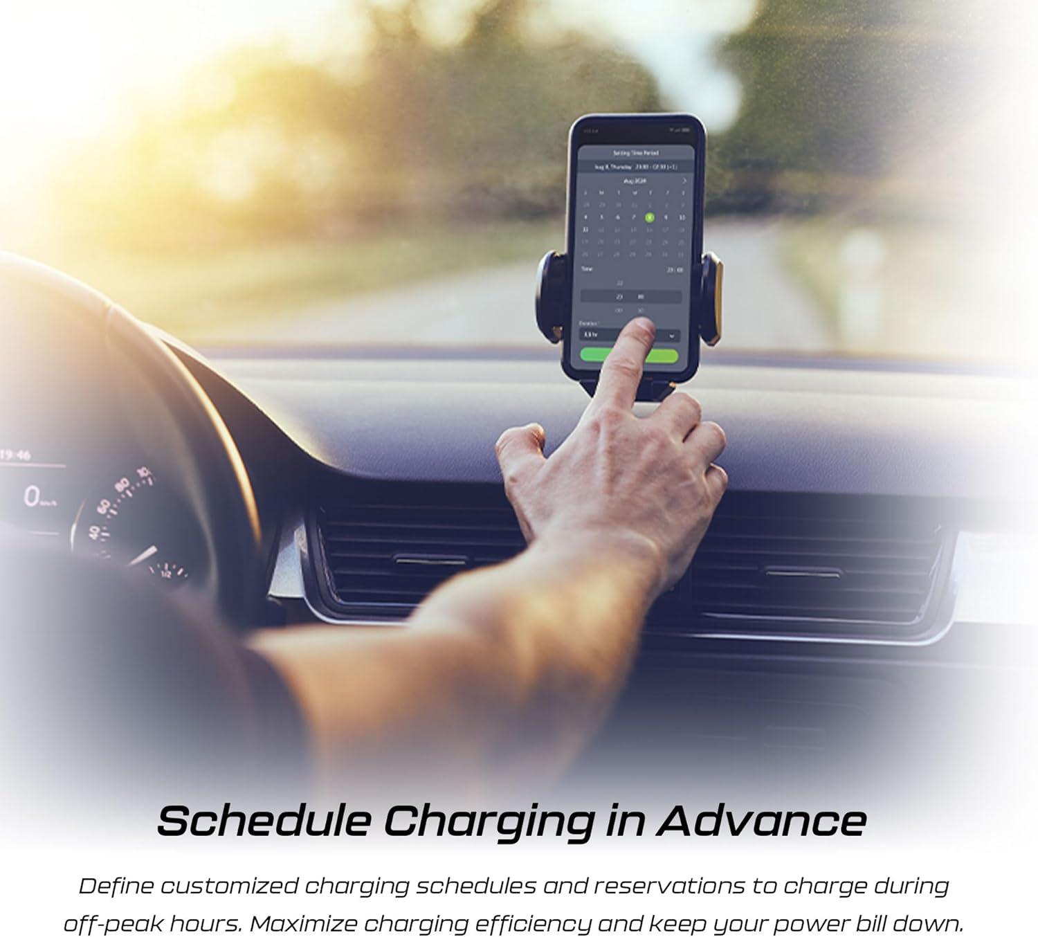 imageMSI EZgo NACS 40A96Kw Level 12 Portable Charger with NEMA 515ampNEMA 1450 Plug GrayEZgo US 40A 1 phase BT013US