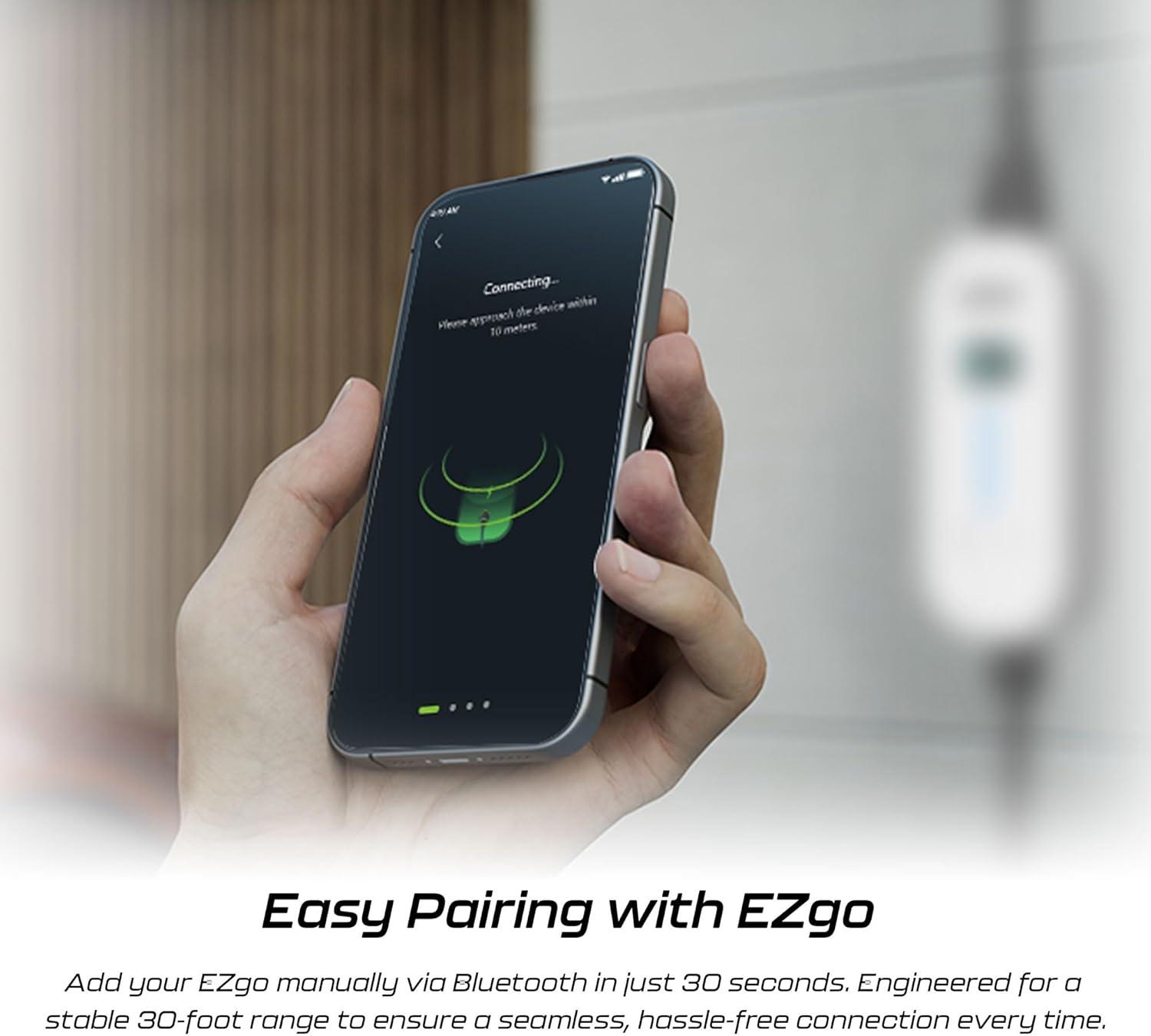 imageMSI EZgo NACS 40A96Kw Level 12 Portable Charger with NEMA 515ampNEMA 1450 Plug GrayEZgo US 40A 1 phase BT013US