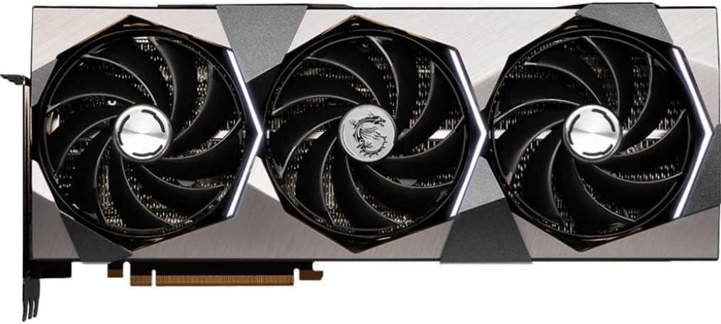 imageMSI Gaming GeForce RTX 4090 24GB GDRR6X 384Bit Boost Clock 2625 MHz HDMIDP Nvlink TriFrozr 3 Ada Lovelace Architecture OC Graphics Card RTX 4090 SUPRIM X 24G