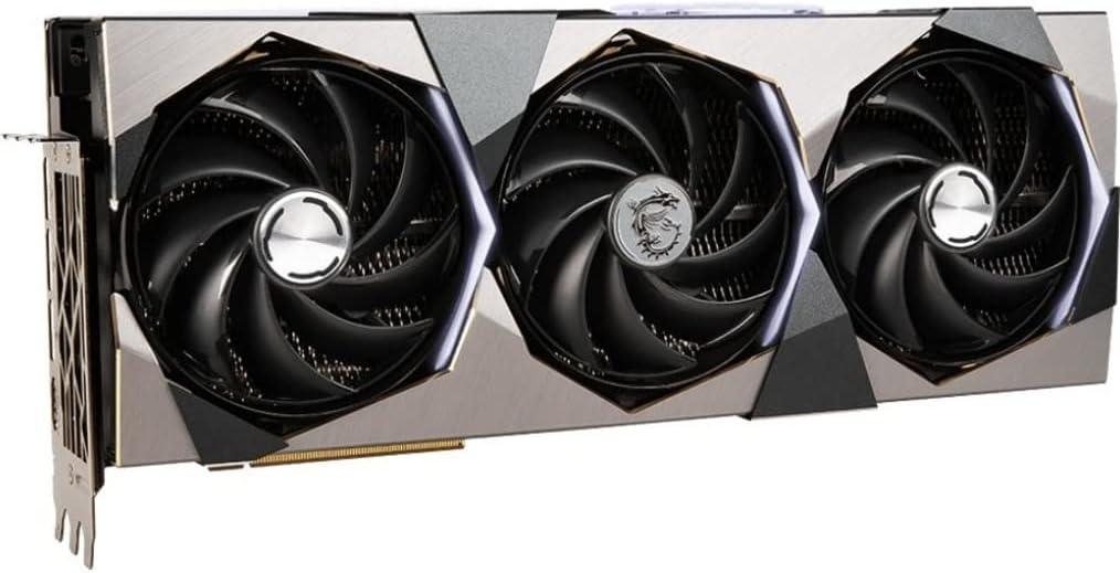 imageMSI Gaming GeForce RTX 4090 24GB GDRR6X 384Bit Boost Clock 2625 MHz HDMIDP Nvlink TriFrozr 3 Ada Lovelace Architecture OC Graphics Card RTX 4090 SUPRIM X 24G