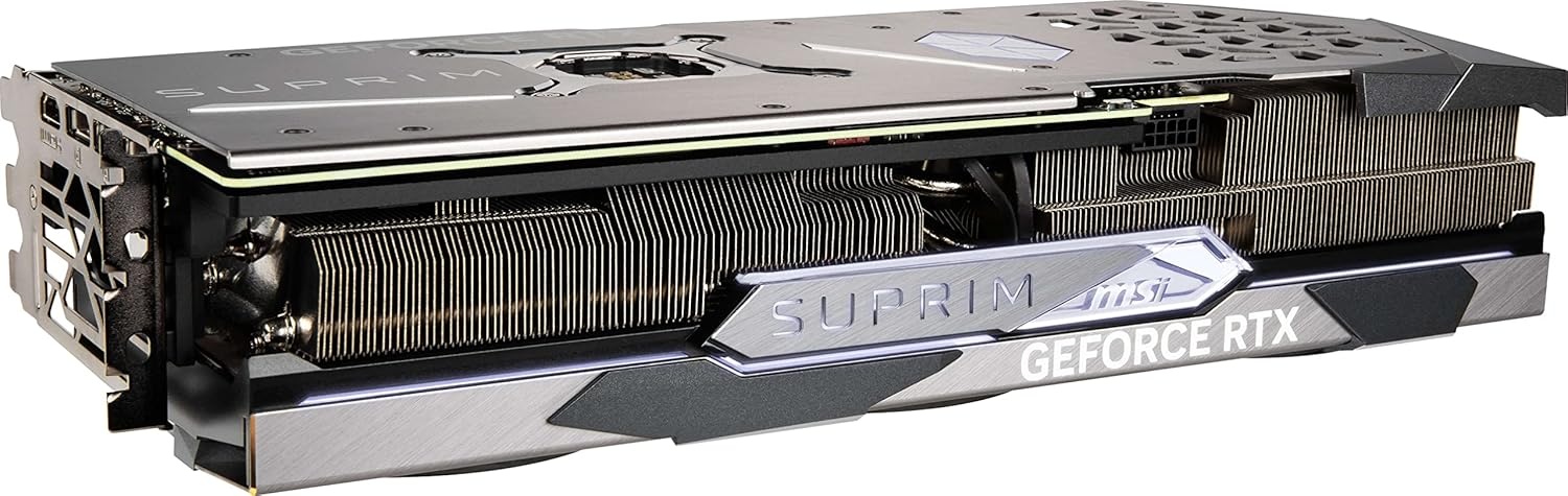 imageMSI Gaming GeForce RTX 4070 Ti 12GB GDRR6X 192Bit Extreme Clock 2790 MHz HDMIDP Nvlink TriFrozr 3 Ada Lovelace Architecture Graphics Card RTX 4070 Ti SUPRIM X 12G