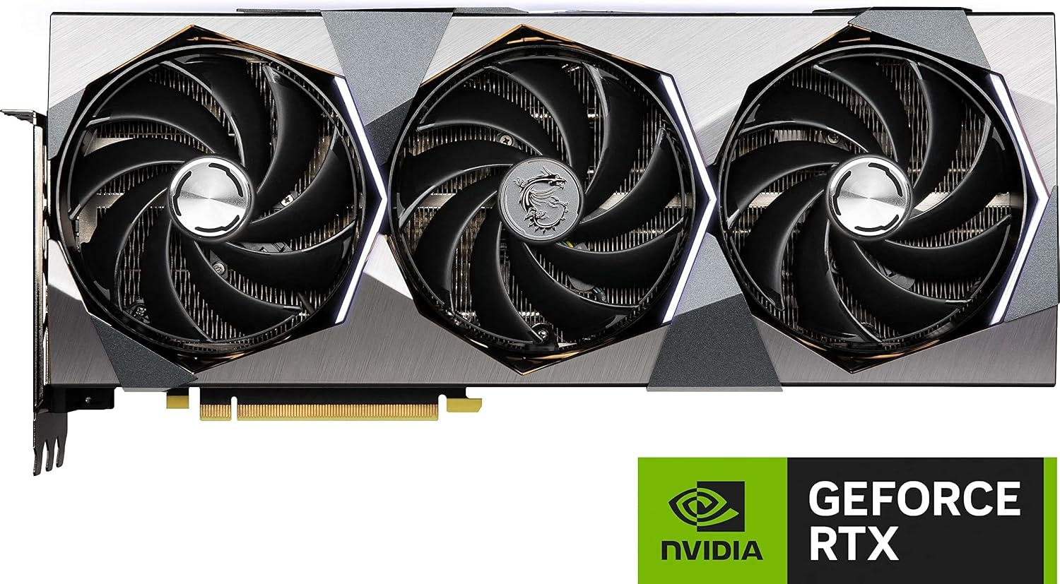 imageMSI Gaming GeForce RTX 4070 Ti 12GB GDRR6X 192Bit Extreme Clock 2790 MHz HDMIDP Nvlink TriFrozr 3 Ada Lovelace Architecture Graphics Card RTX 4070 Ti SUPRIM X 12G