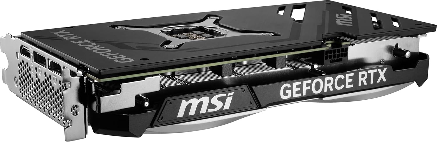 imageMSI Gaming RTX 4070 Super 12G Ventus 2X OC Graphics Card NVIDIA RTX 4070 Super 192Bit Extreme Clock 2520 MHz 12GB GDRR6X 21 Gbps HDMIDP Ada Lovelace Architecture