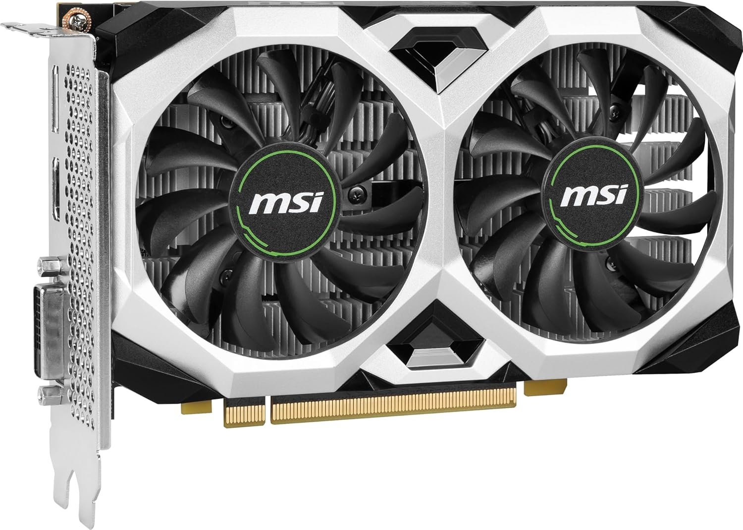 imagemsi Gaming GeForce GTX 1650 128Bit HDMIDPDVI 4GB GDRR6 HDCP Support DirectX 12 VR Ready OC Graphics Card GTX 1650 D6 Ventus XS OCV3