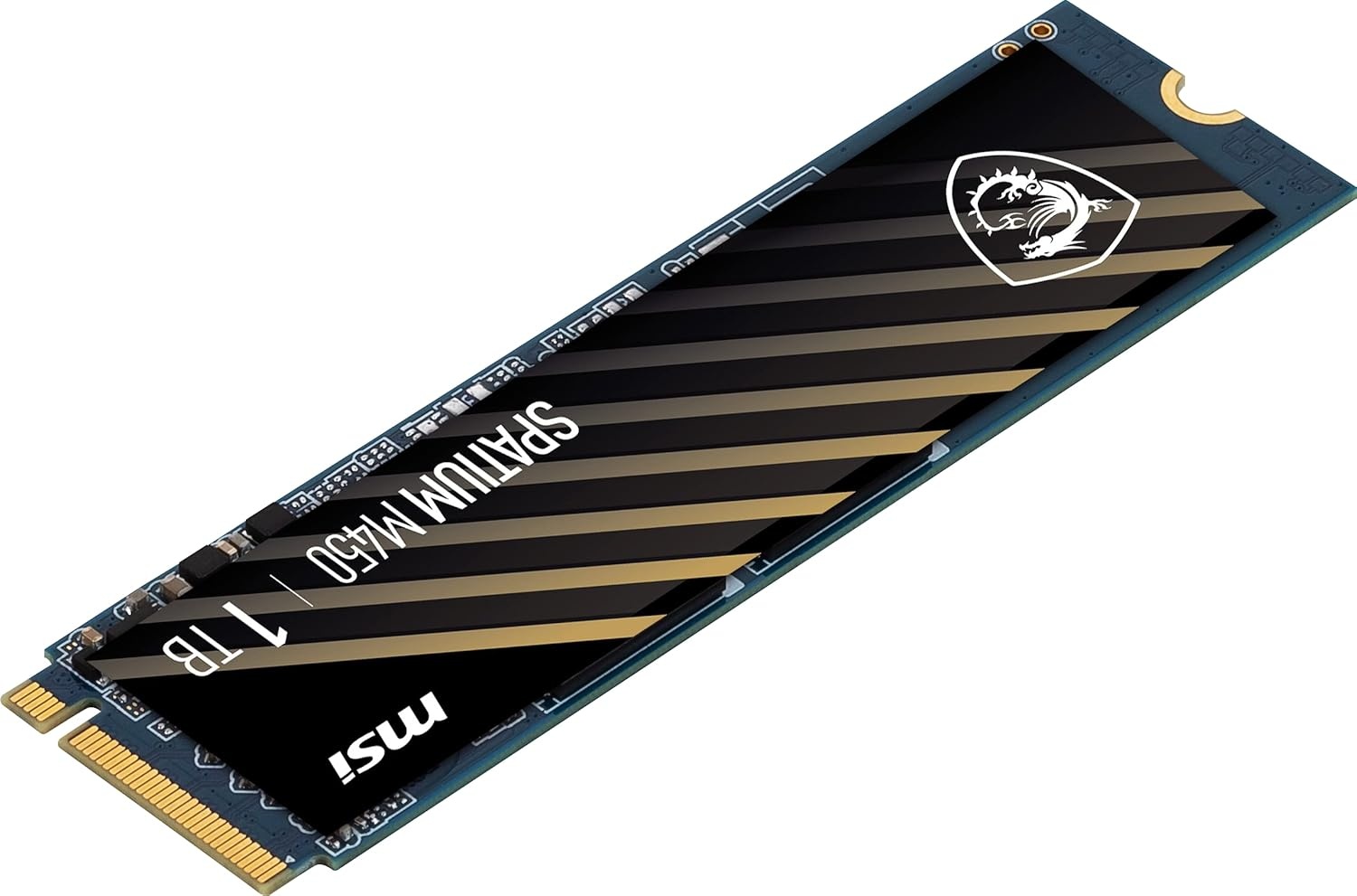 image:imagemsi SPATIUM M450 PCIe 40 NVMe M2 1TB Internal Gaming SSD up to 3600MBs 3D NAND Up to 600 TBW
